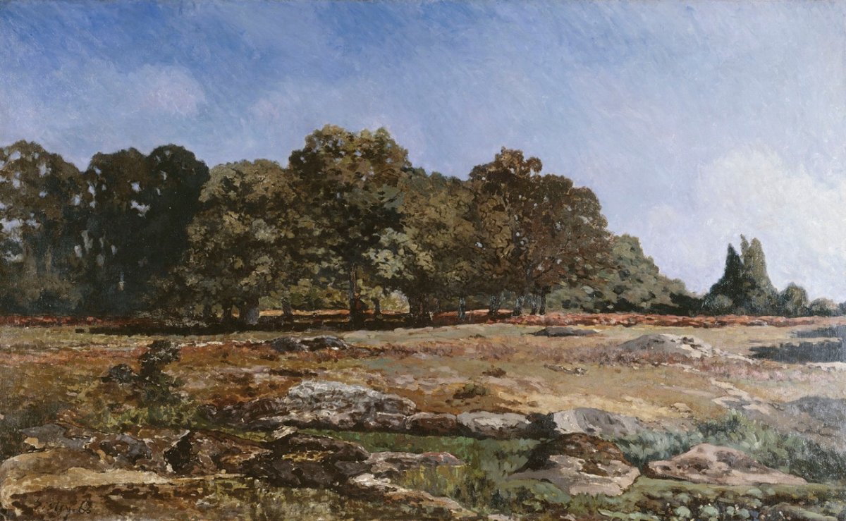 Lisière de la forêt de Fontainebleau (1865)