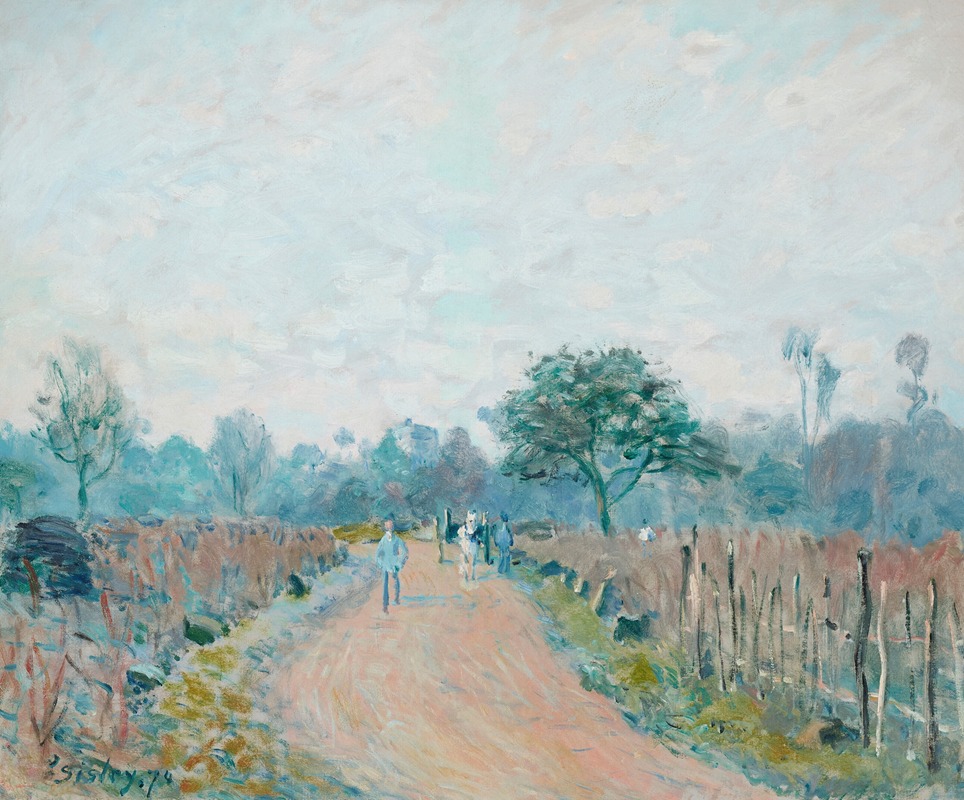  Chemin de Prunay à Louveciennes (1874)