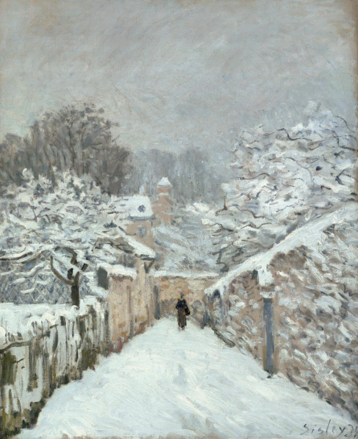 La Neige à Louveciennes (1878)