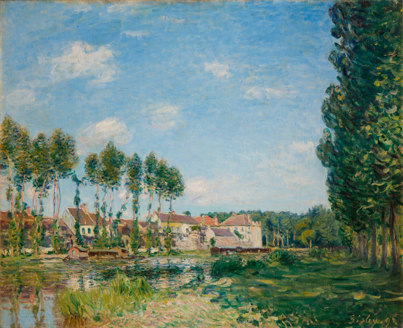 Vue de Moret-sur-Loing (1892) 
