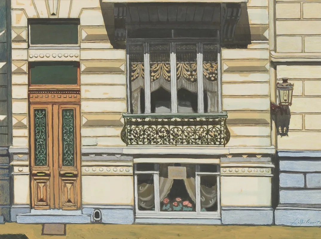 Maison dans la rue Peter Benoitstraat, Ostende (1929)