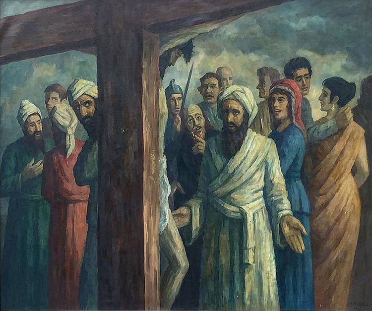 Les moqueries à l'égard de Jésus