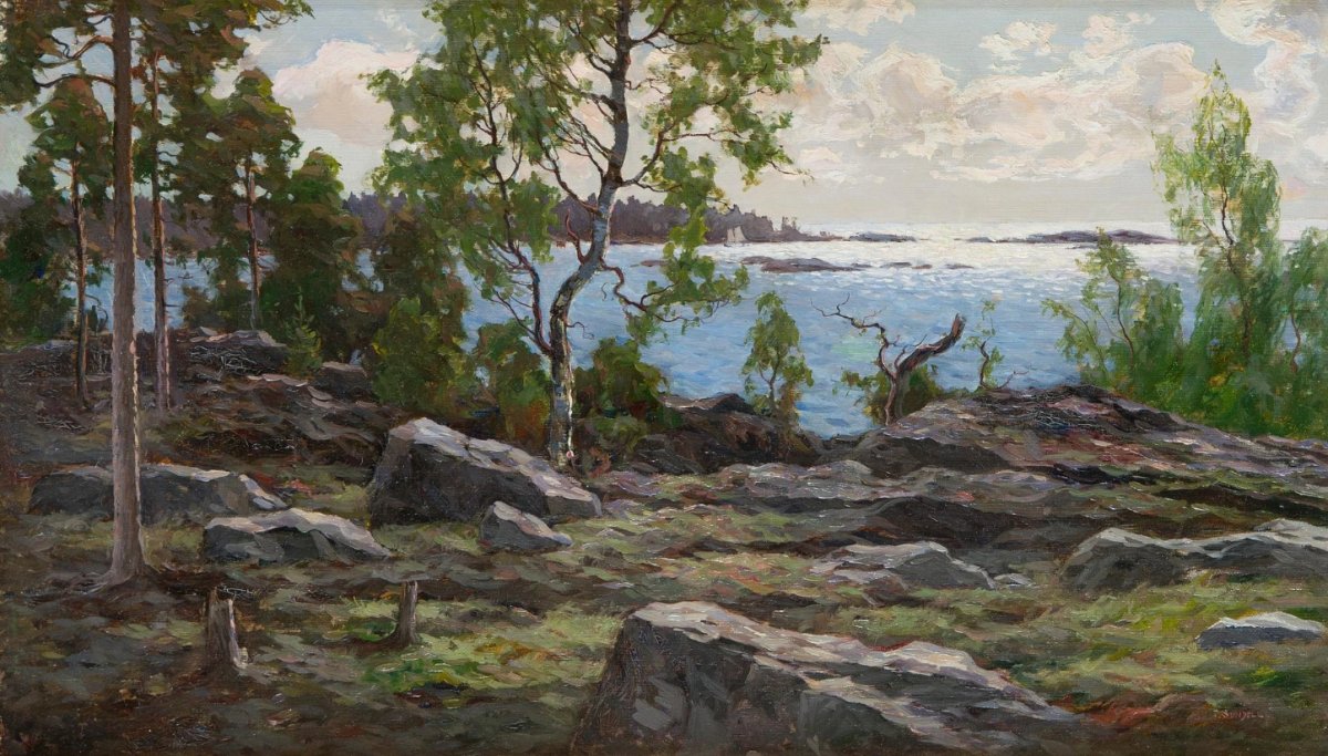 Journée d'été sur la côte