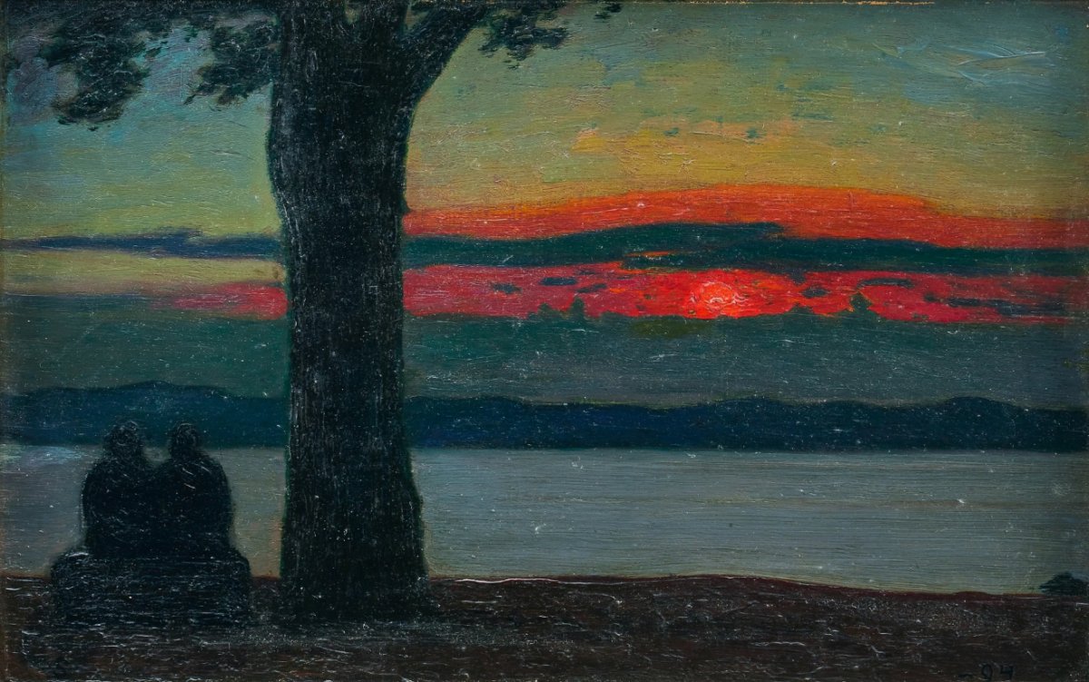 Un soir au bord de la mer, 1904