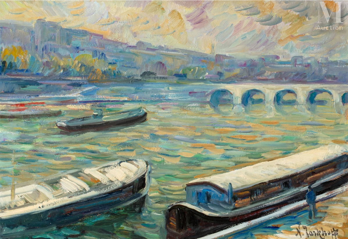 Crépuscule sur la Seine, vers 1903-1904
