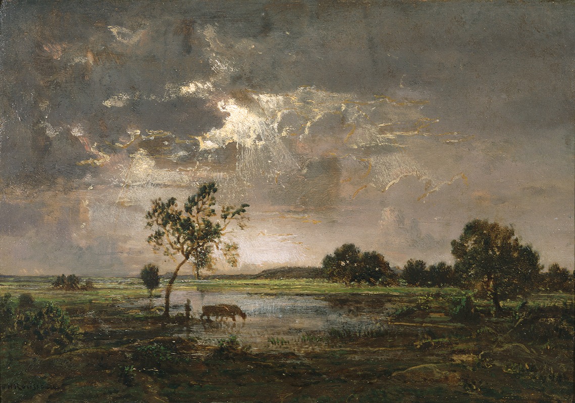 Paysage (vers 1842)
