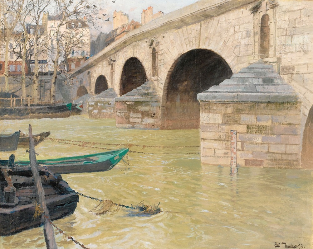 Le Pont Marie, Paris (1893)