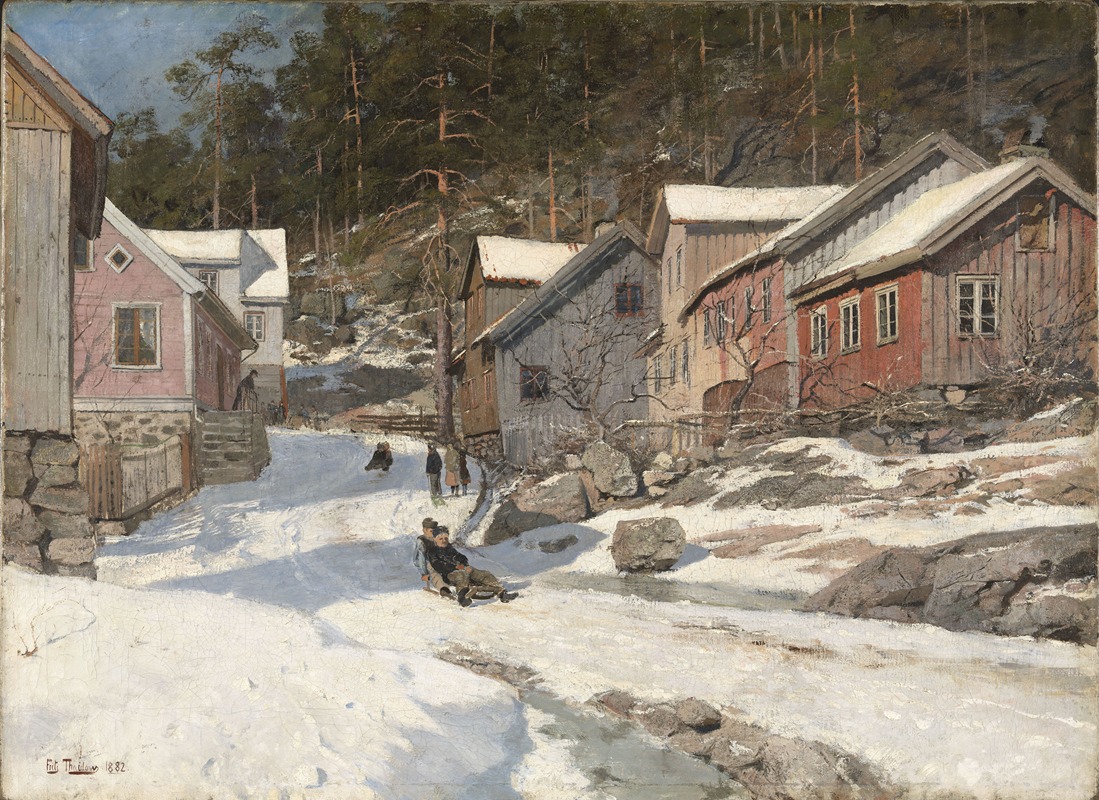 Rue de Kragerø (1882)