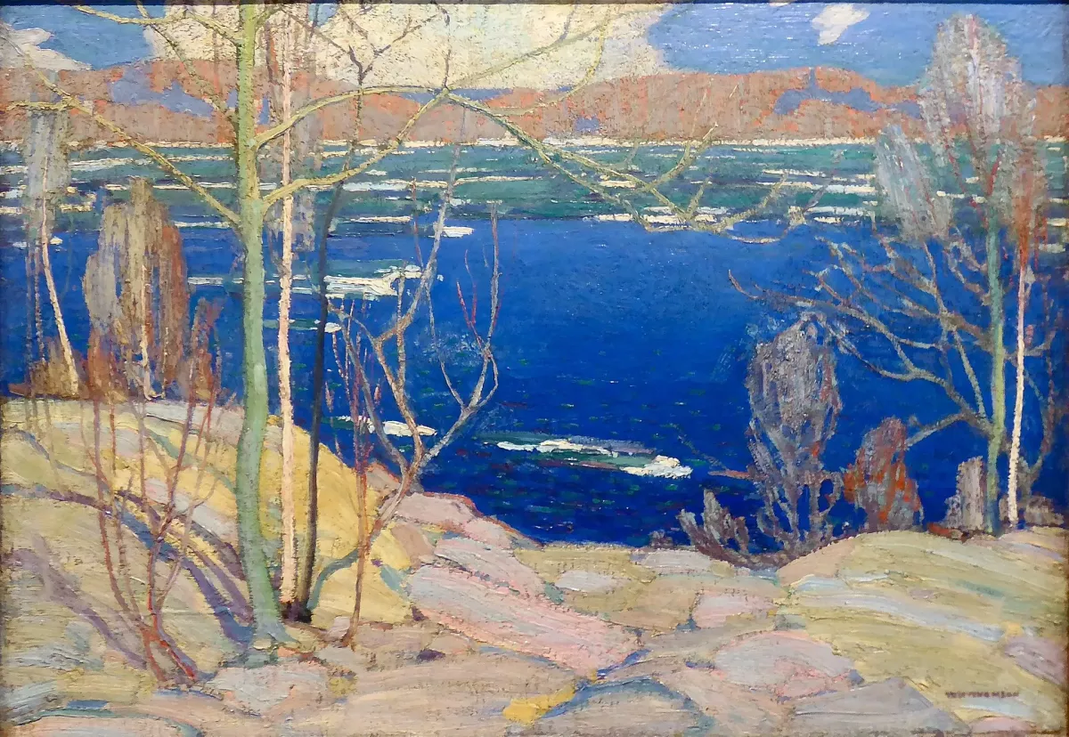 Glace de printemps, 1916