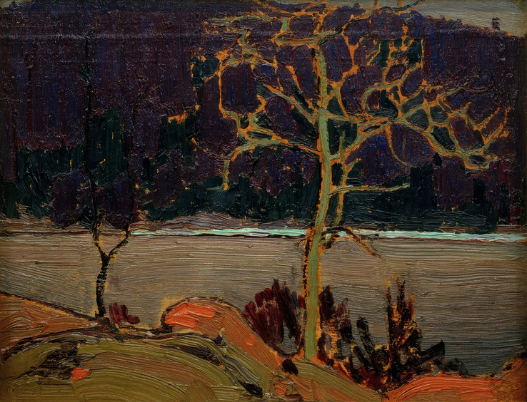 La colline pourpre, 1916