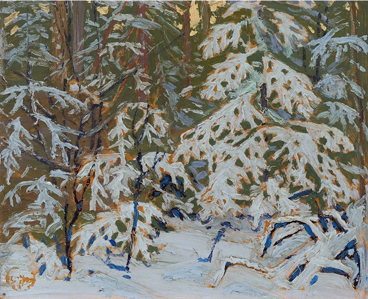 Matin d'hiver, 1915