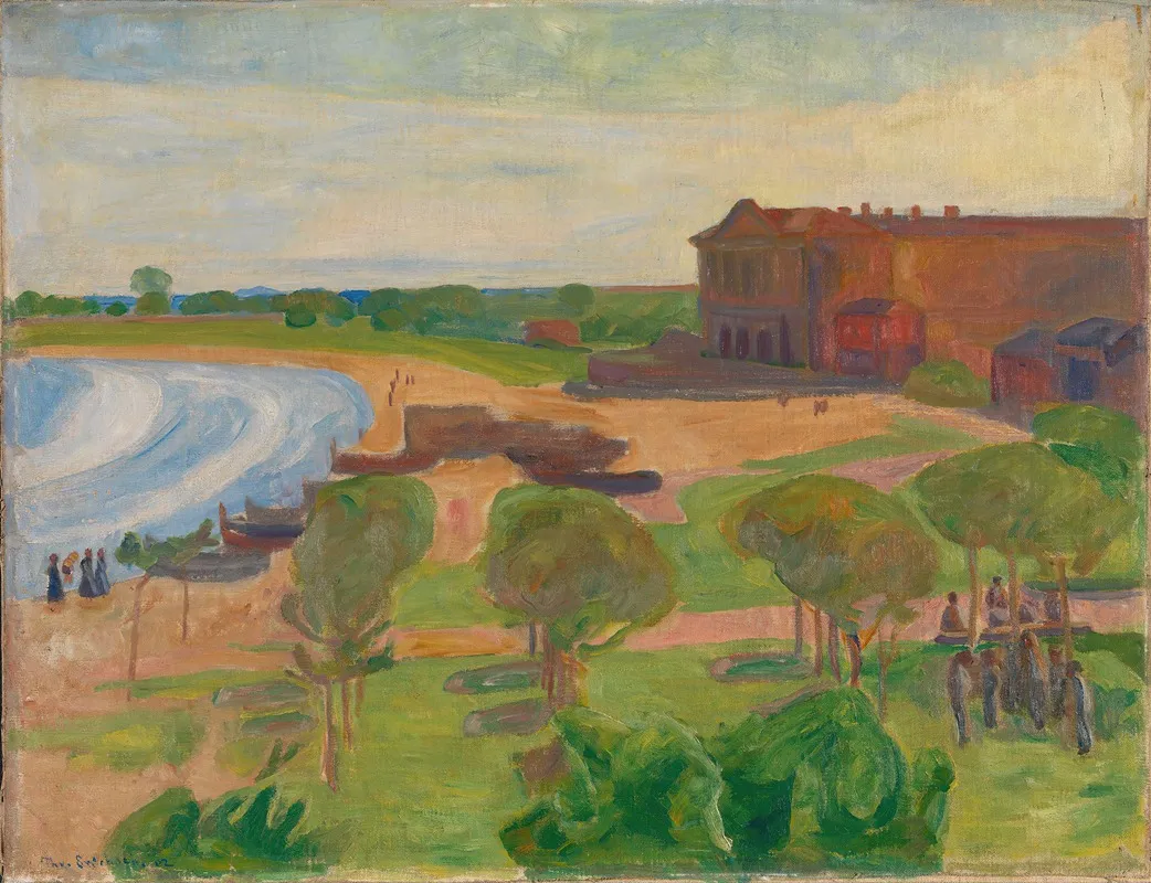La plage de Terracina (1902)