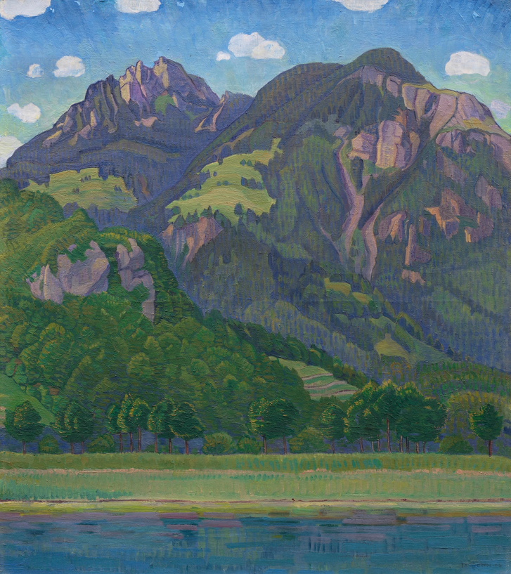Paysage de montagne, 1908 