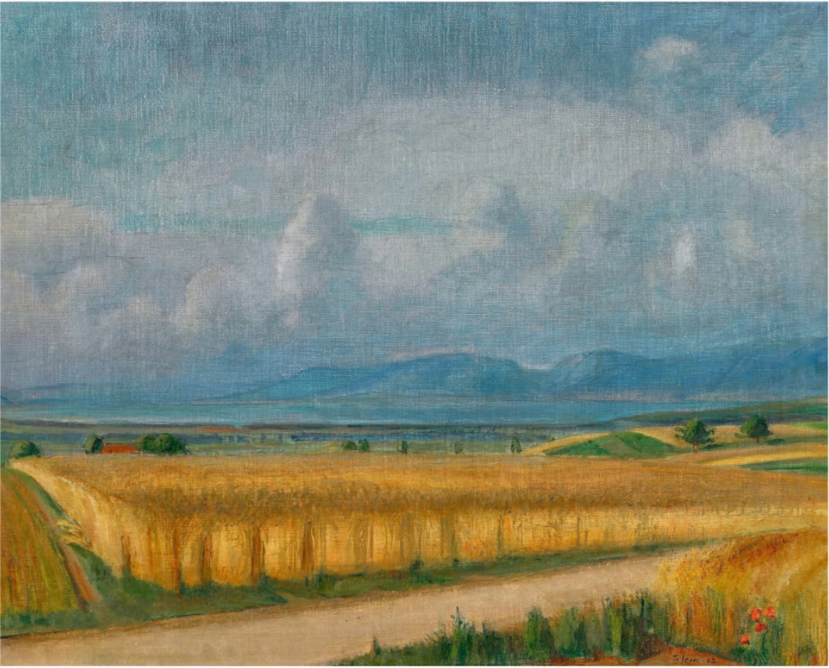 Vaste paysage de campagne, 1931