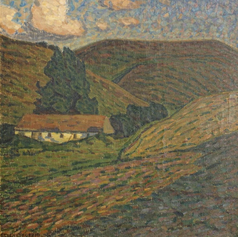La maison dans le paysage
