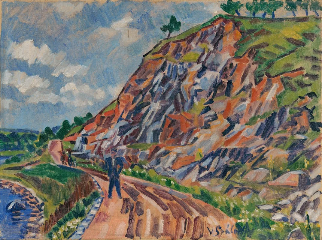 Paysage près de Pyšel (1942)