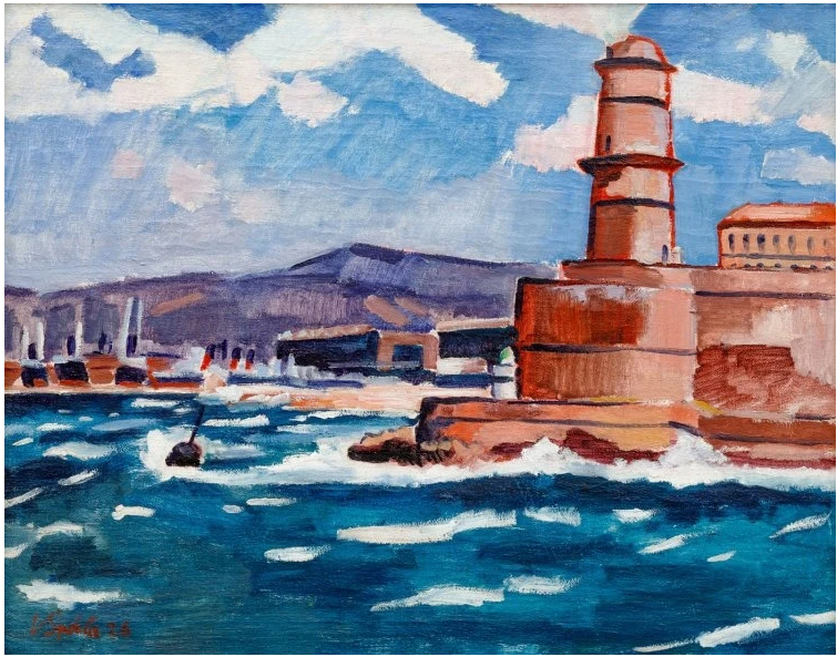 Le vieux port de Marseille, 1926