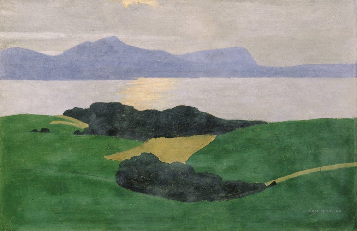 Le Salève et le lac Léman, 1900