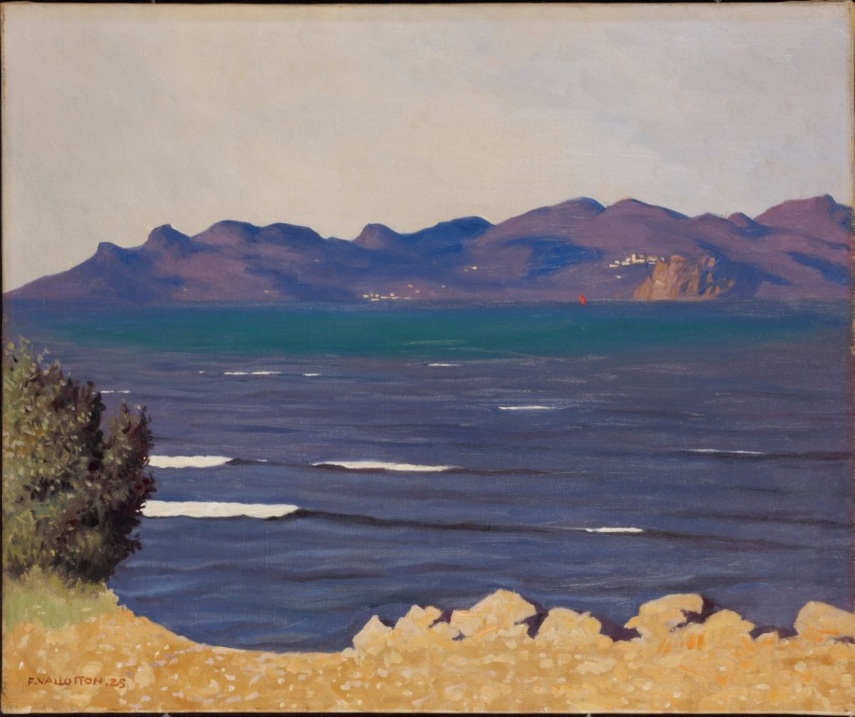 L'Estérel et la baie de Cannes, 1925