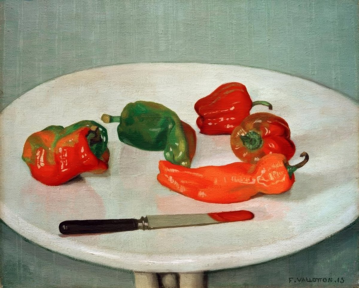 Poivrons rouges, 1915