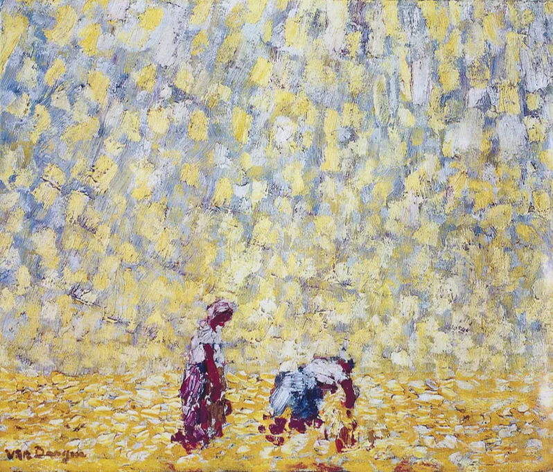 Lieuses à gerbes, 1905