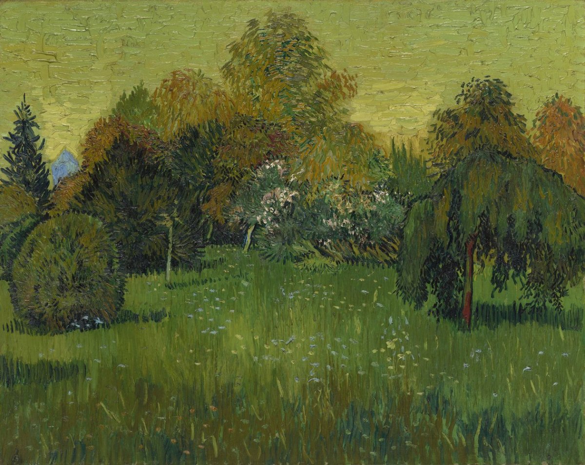 Le jardin du poète, 1888