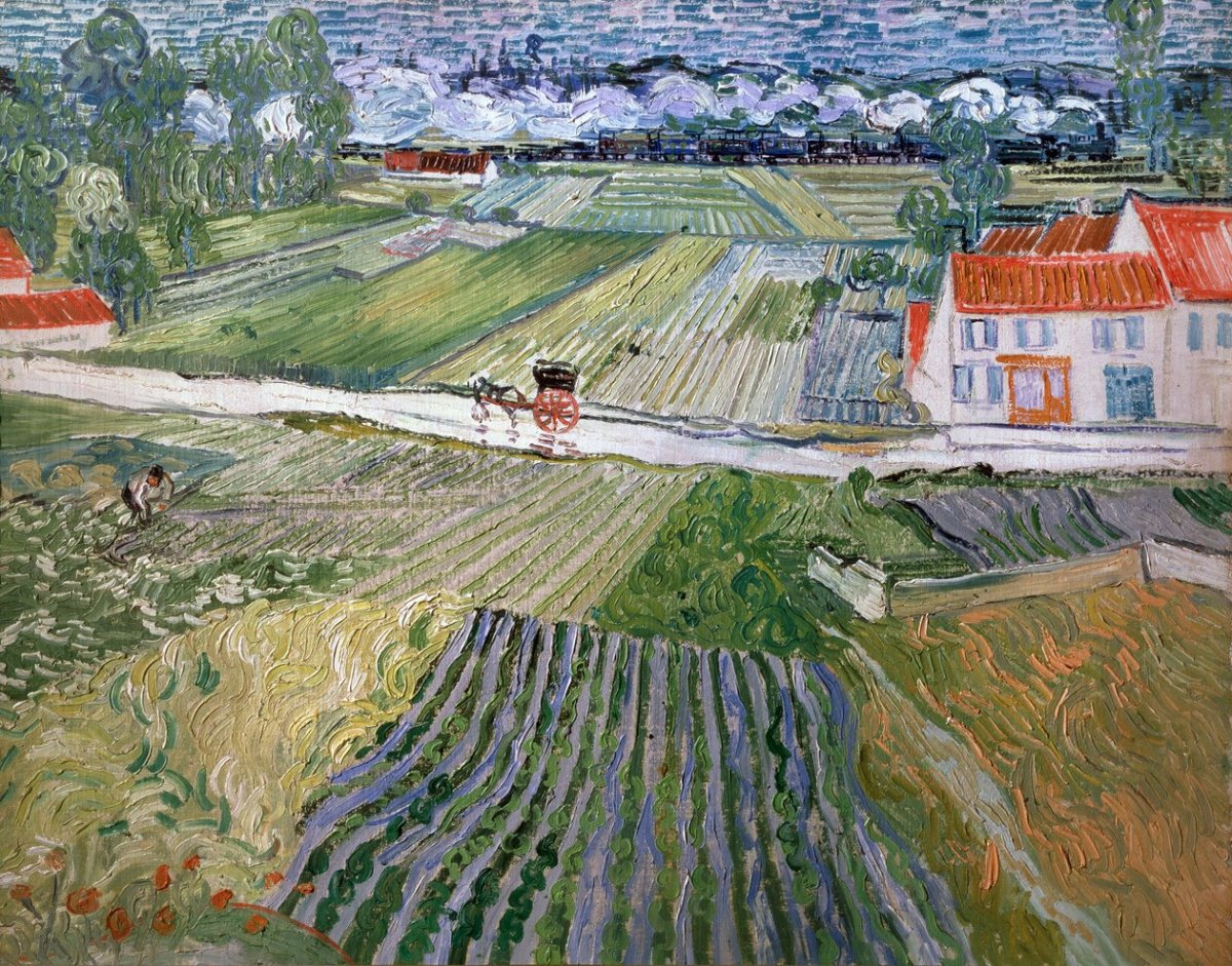 Paysage à Auvers après la pluie, 1890