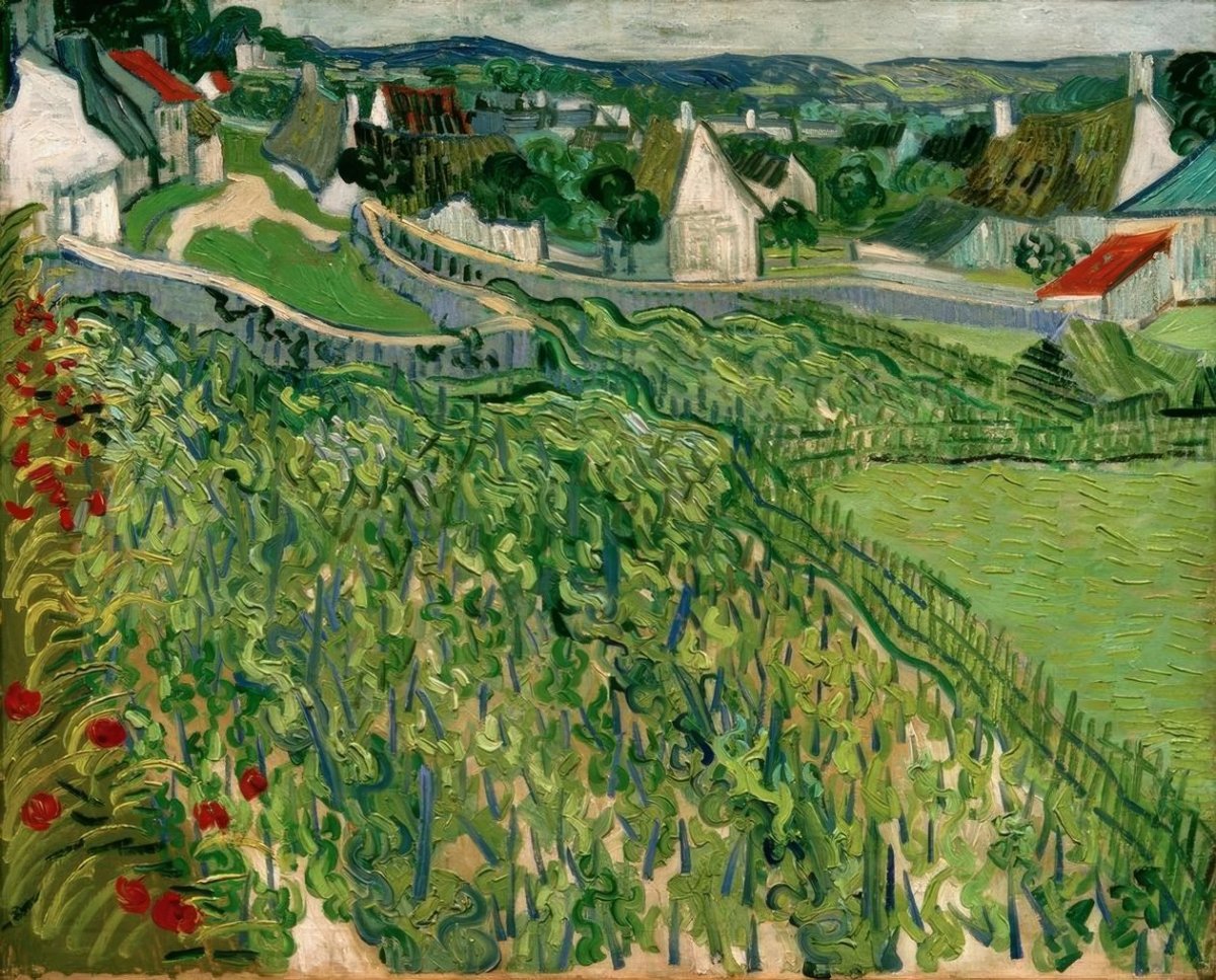 Vignobles avec vue sur Auvers, 1890