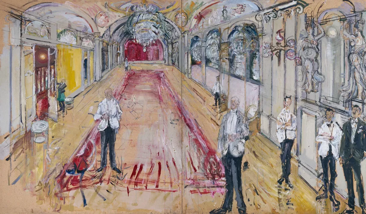 Salle de bal de l'hôtel Palace à Montreux