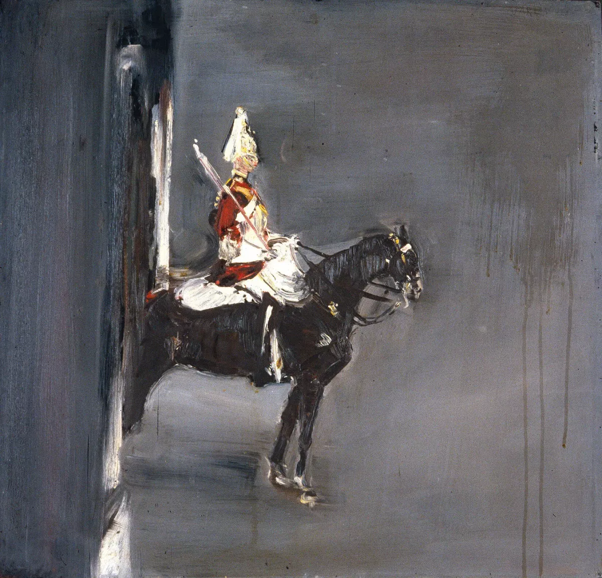 Soldat de la garde montée à Londres