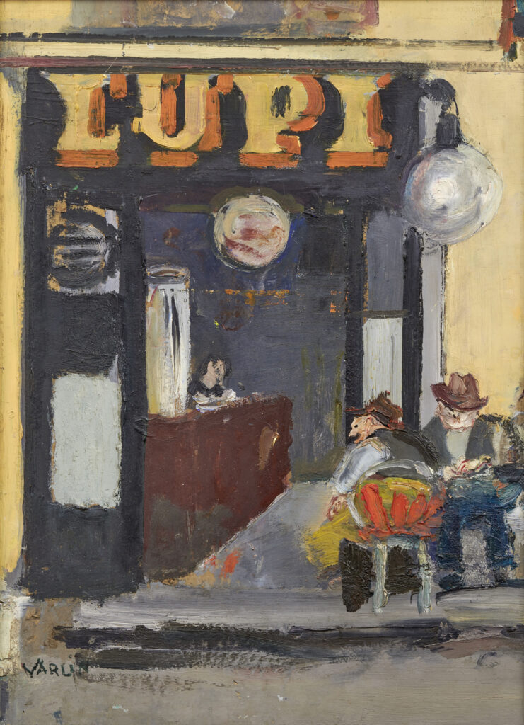 Café Lupi à Locarno, 1950