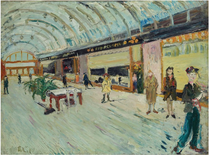 Galeries St-François à Lausanne, 1942