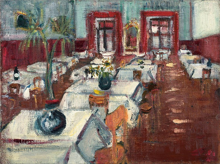 Intérieur d'un restaurant, 1938