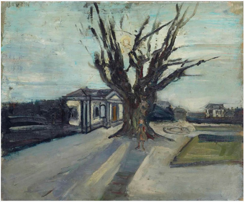 Mon atelier au Beckenhof, 1948