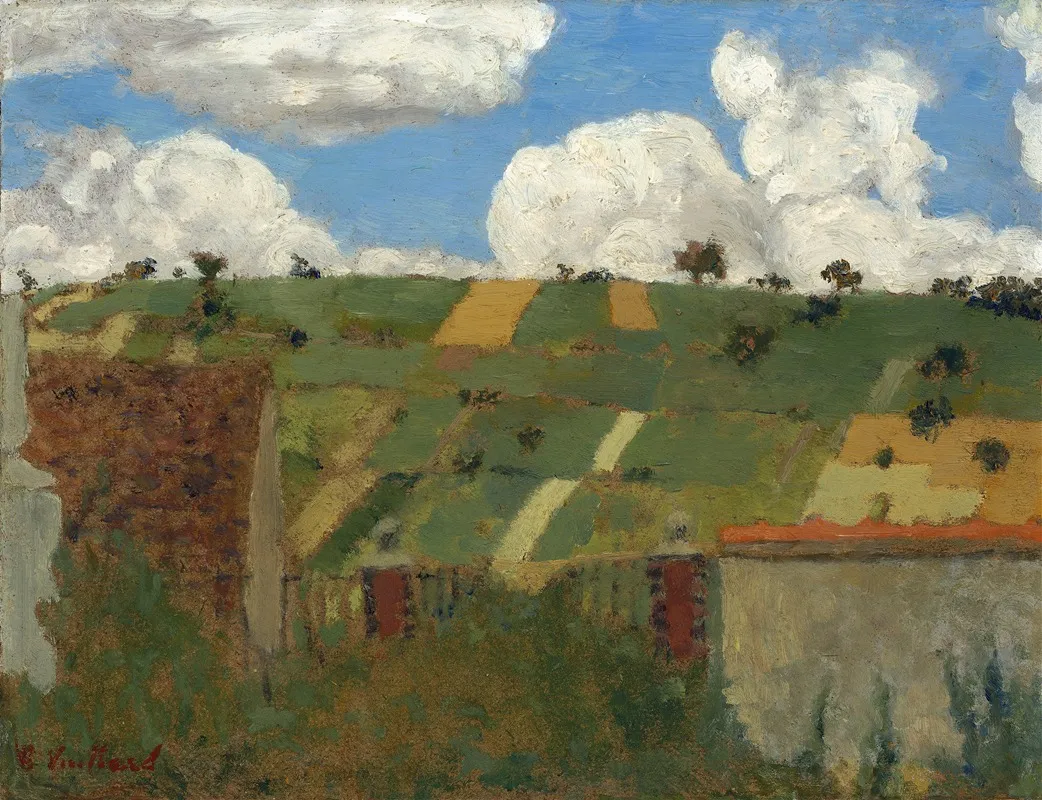 Paysage de l'Ile-de-France, vers 1894