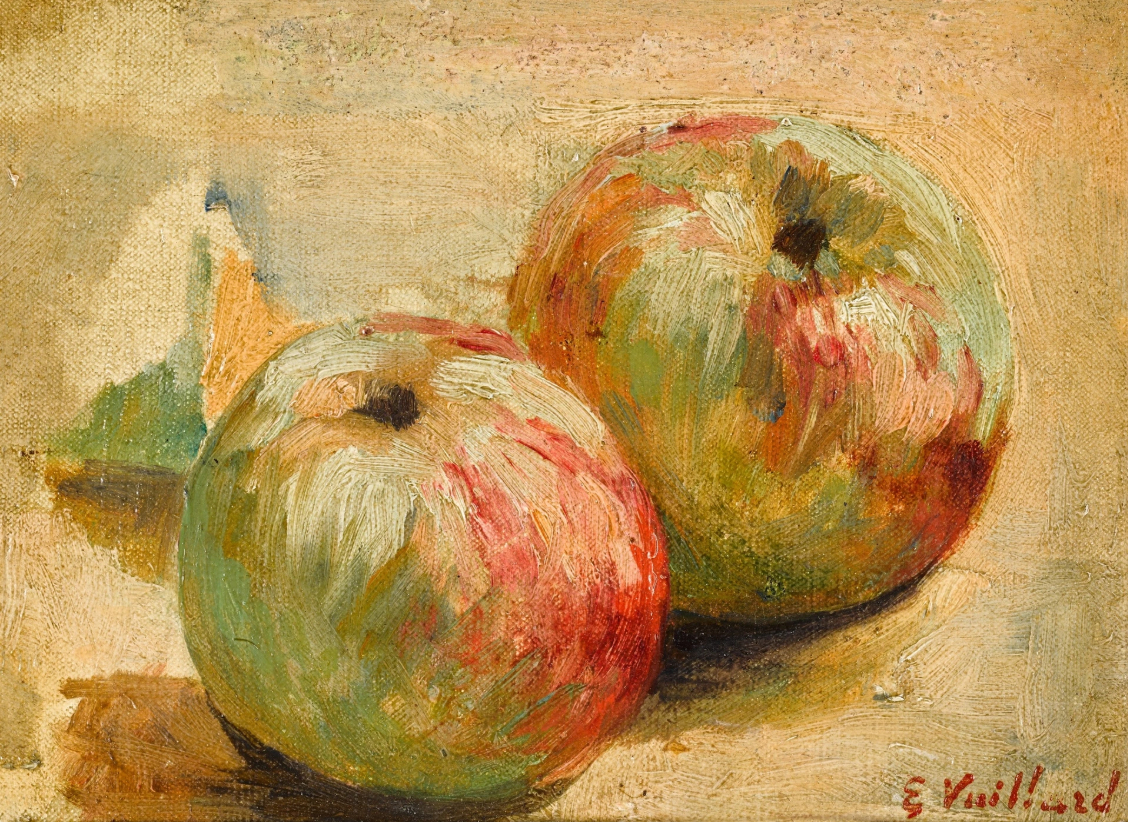 Deux pommes, environ 1889-1890