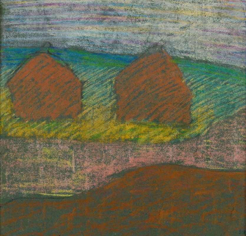 Meules, environ 1890