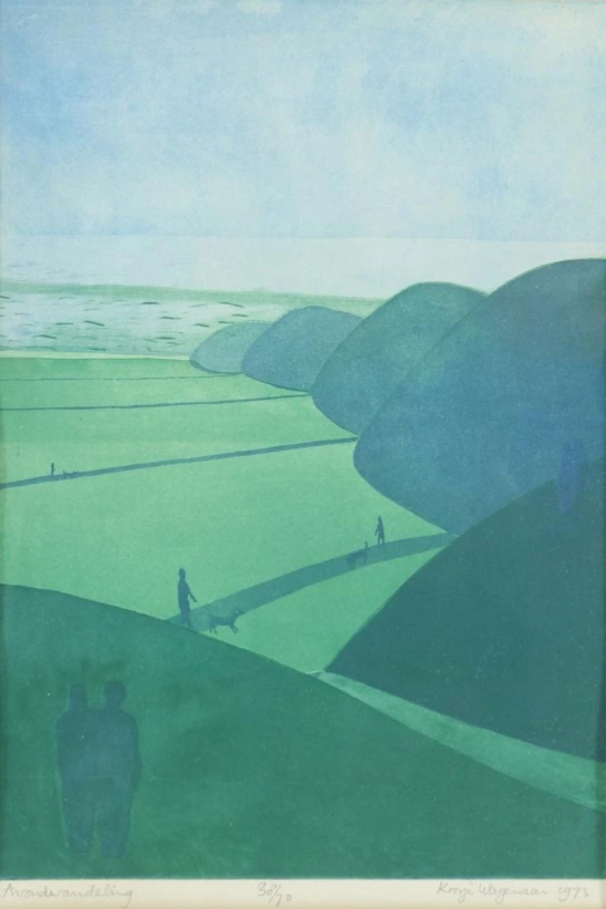 Promenade du soir, 1973