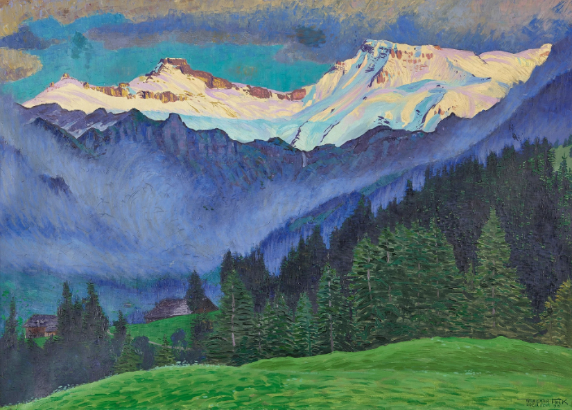 Soirée après l'orage, 1915