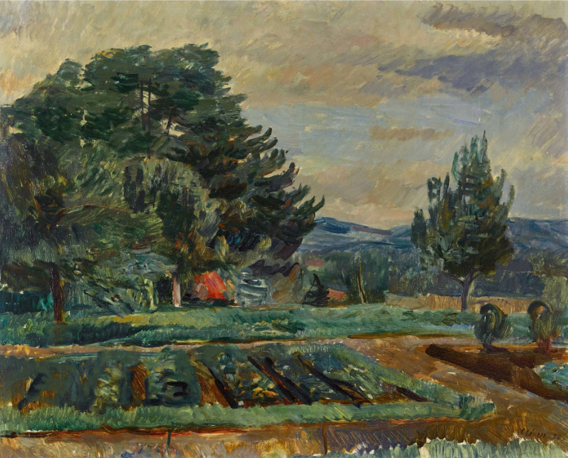 Paysage de jardin, 1928