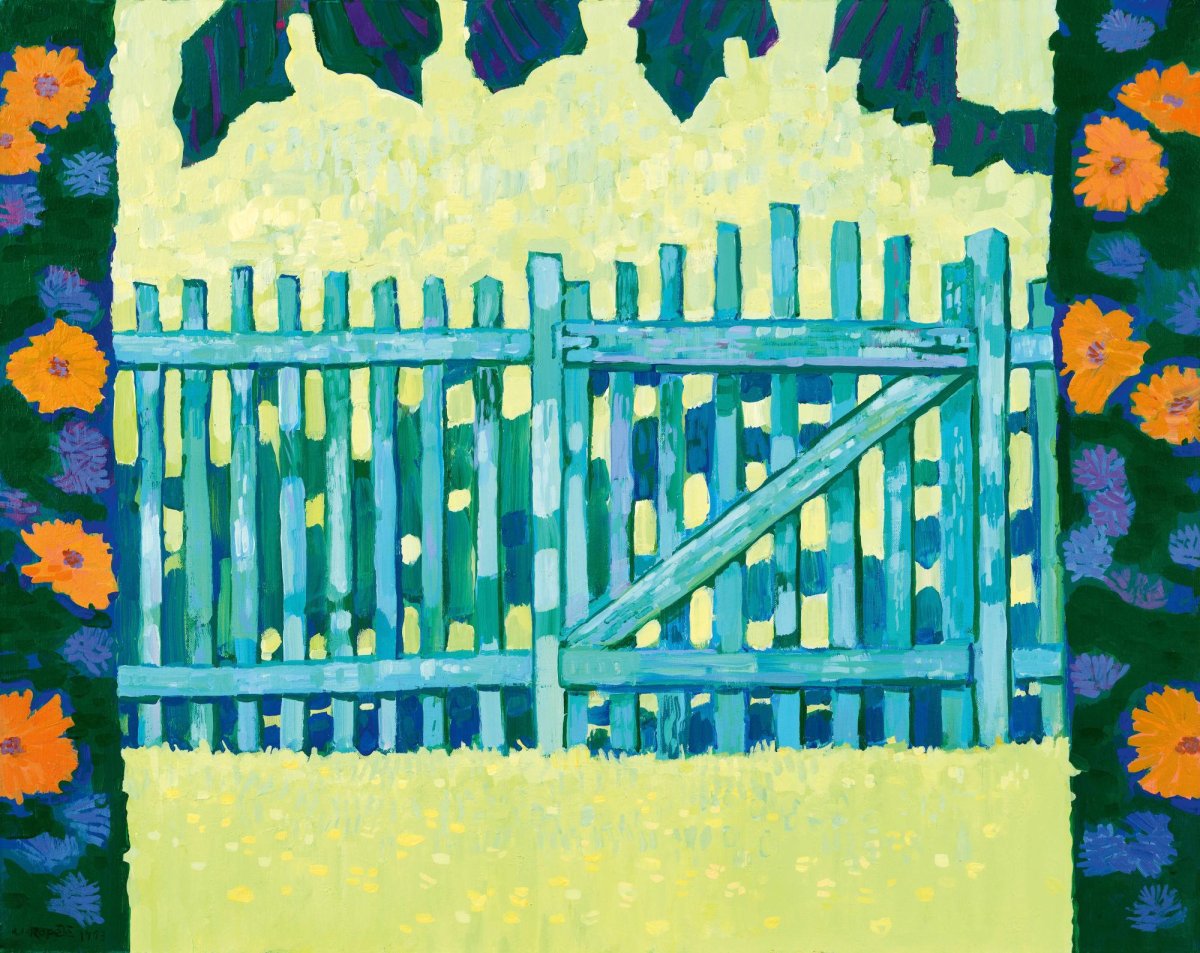 Vieille clôture, 1993