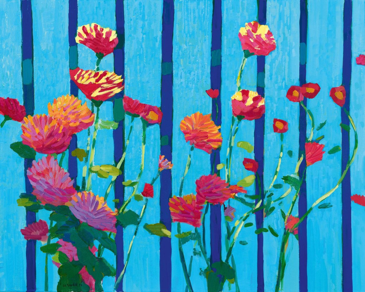 Scène de clôture, 1994 -  Zaunszene, 1994