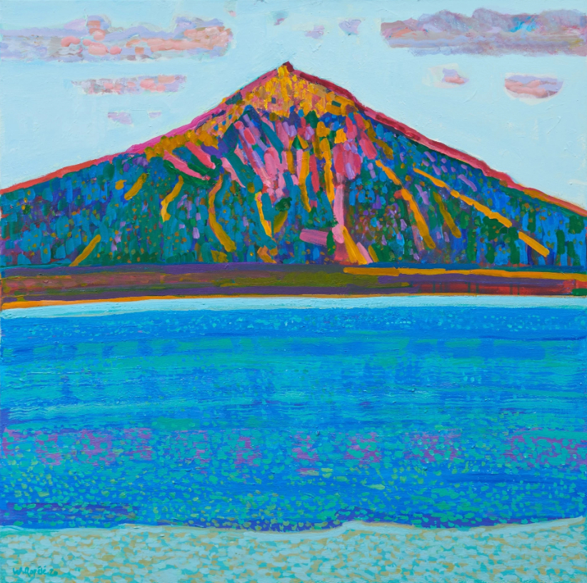 Le Niesen au bord du lac de Thoune, 2020