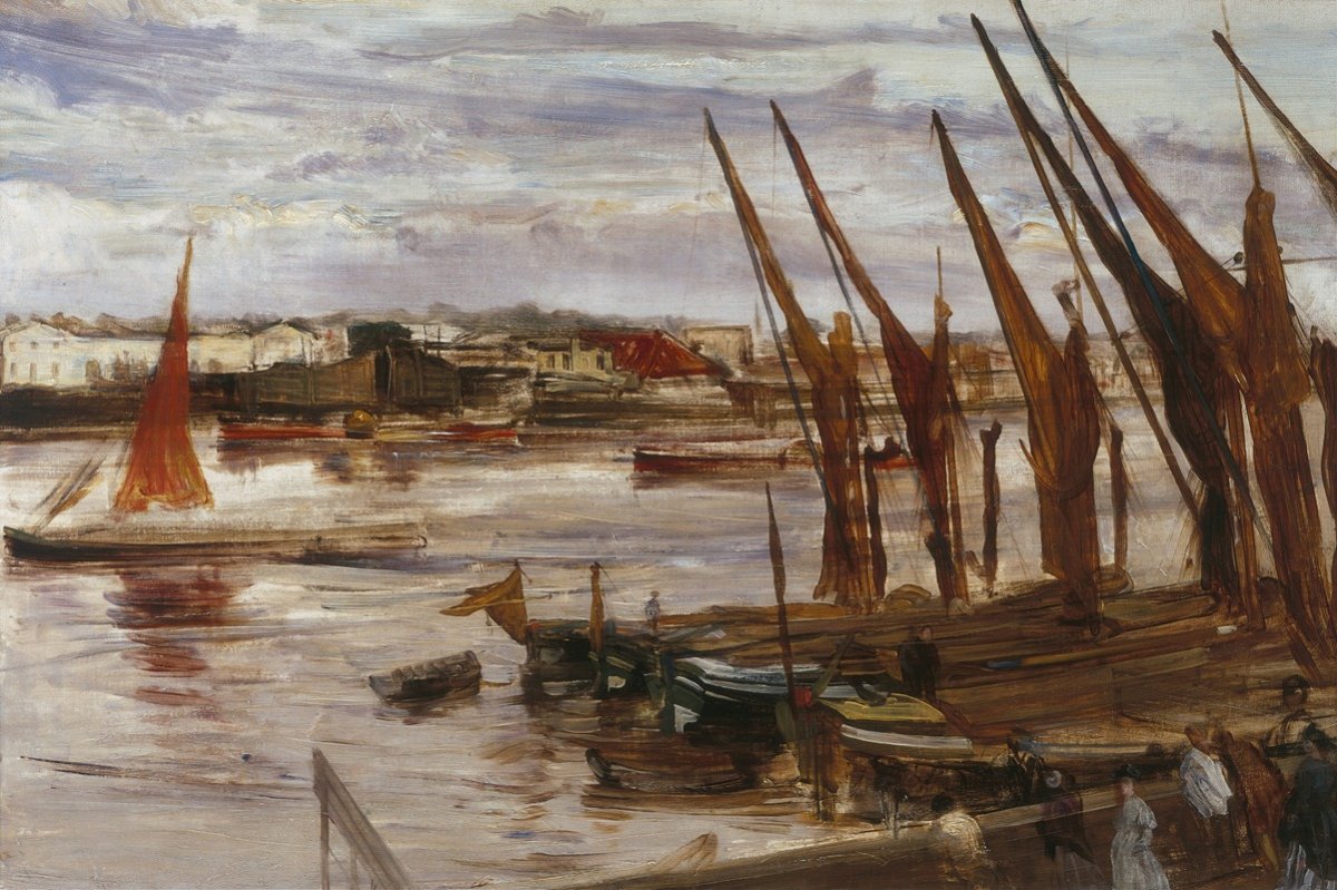 Battersea Reach (circa 1863)