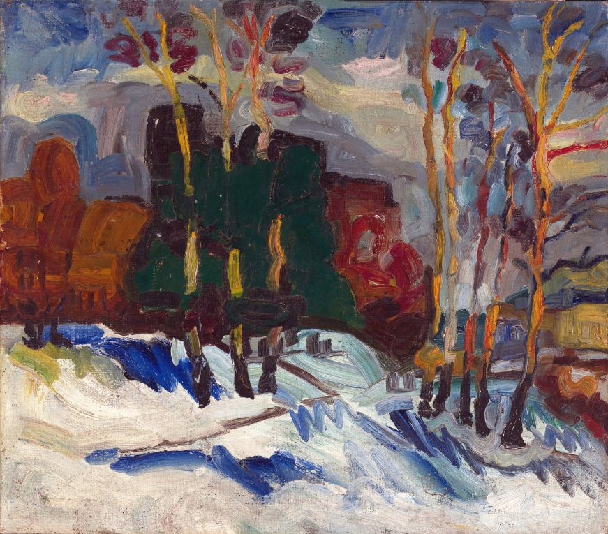 Dimanche d'hiver, vers 1935-38