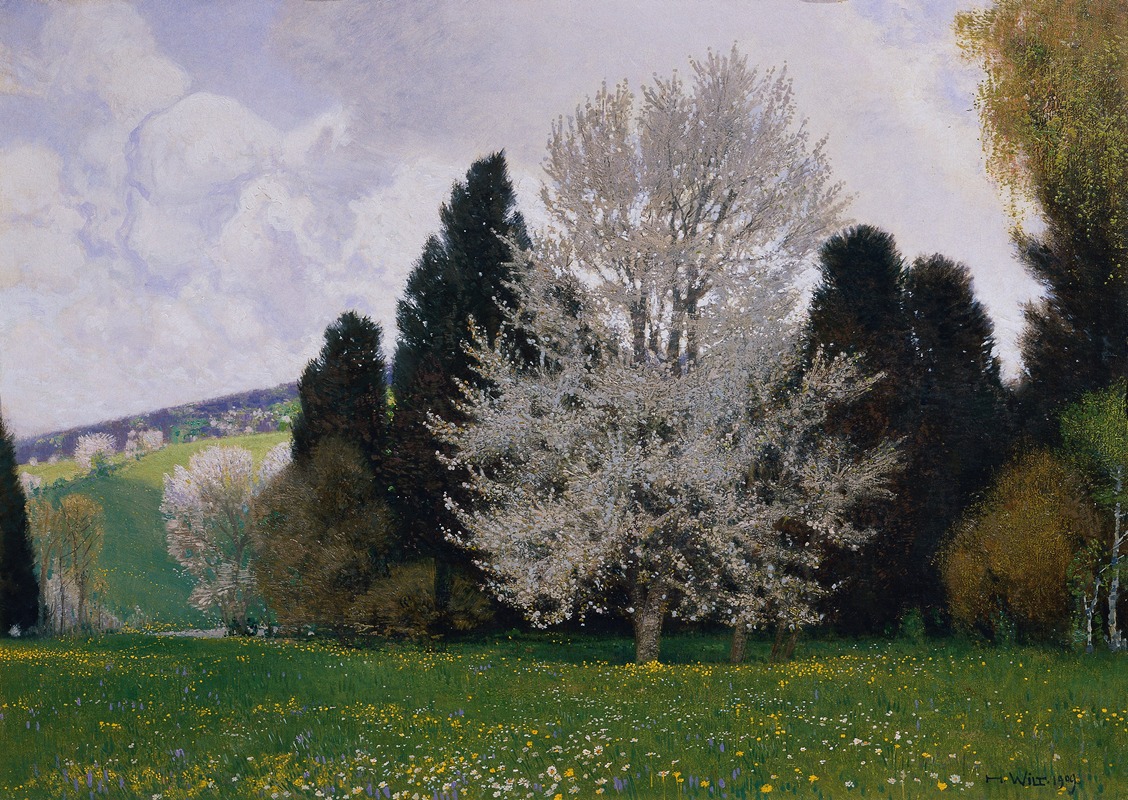 Printemps dans la forêt viennoise (1909)
