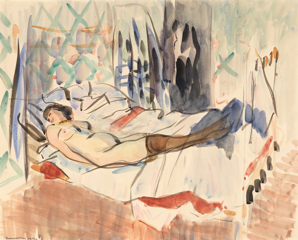 Femme au repos (1912)