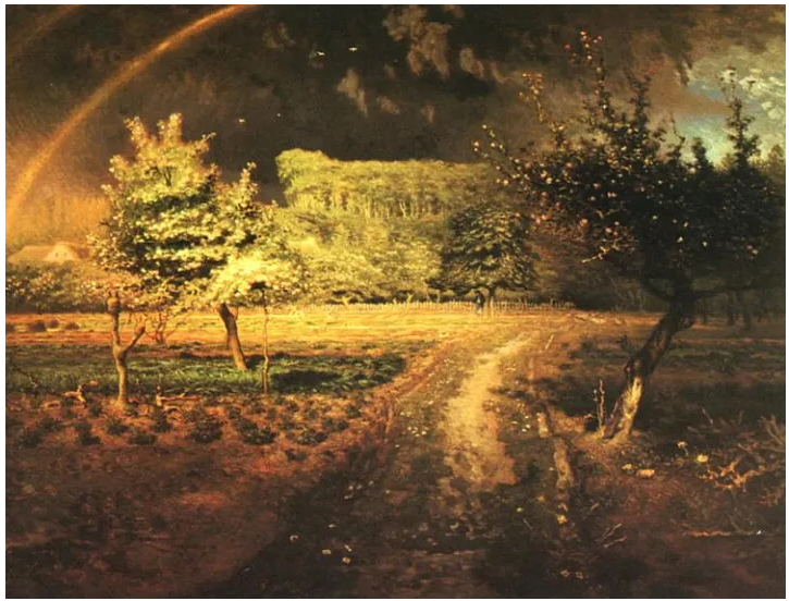 Jean-François Millet - Printemps à Barbizon, 1868-73