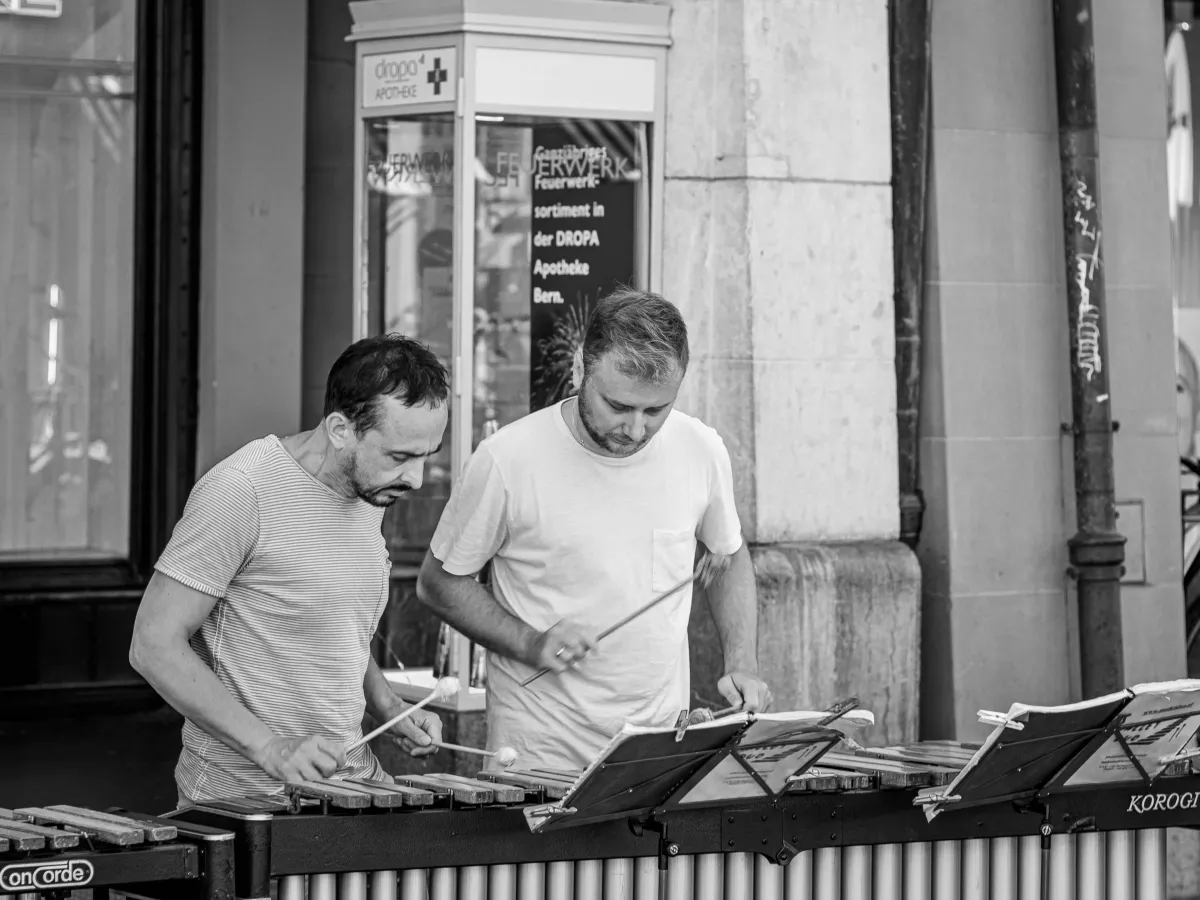 Musiciens de rue, Berne 27 juillet 2023