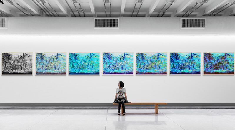 5 Variations sur "Roseaux dans l'eau"